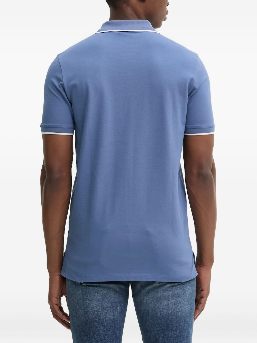 logo-print polo shirt - 2