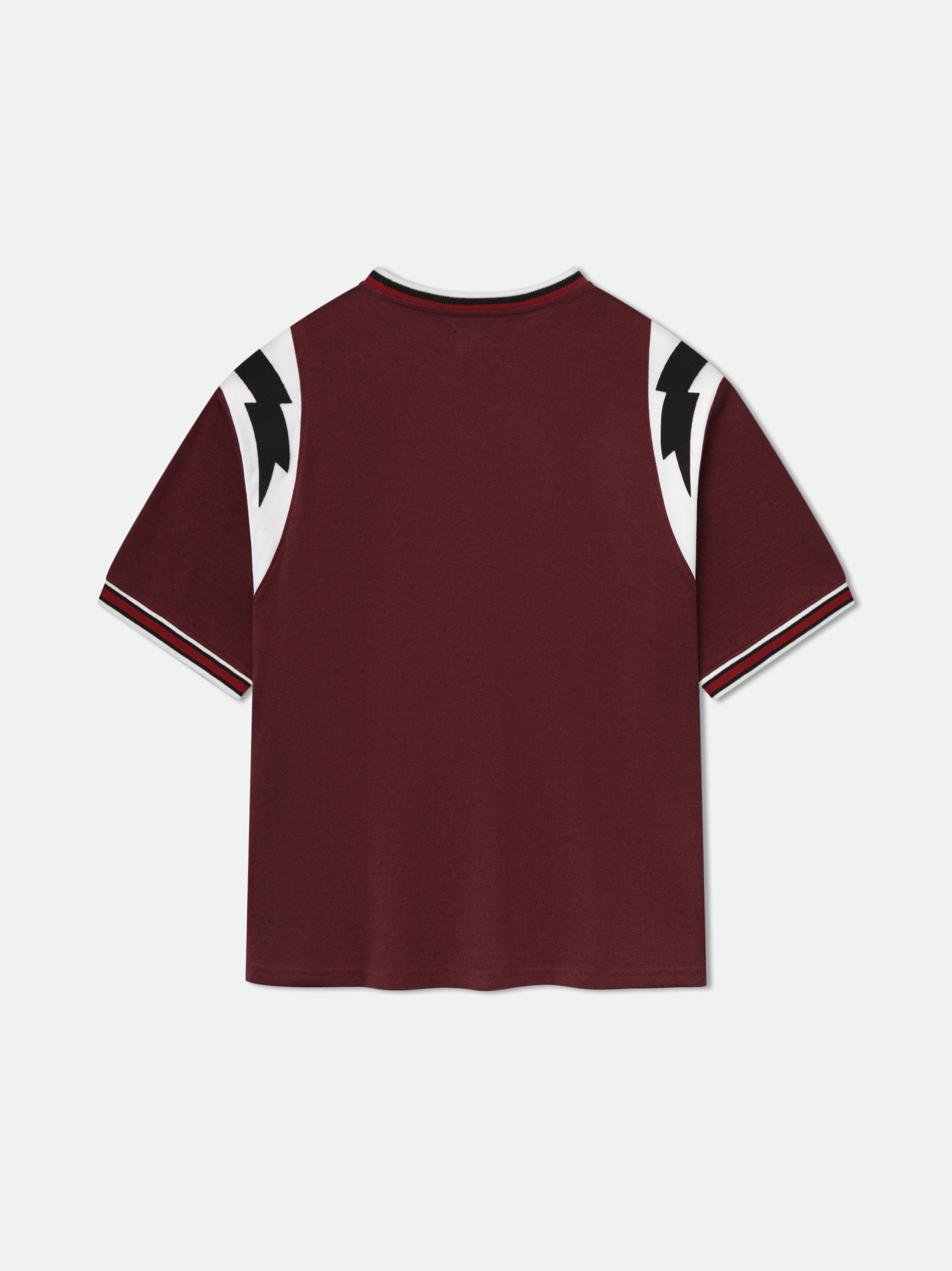 RHUDE LIGHTNING RINGER JERSEY TEE - 3