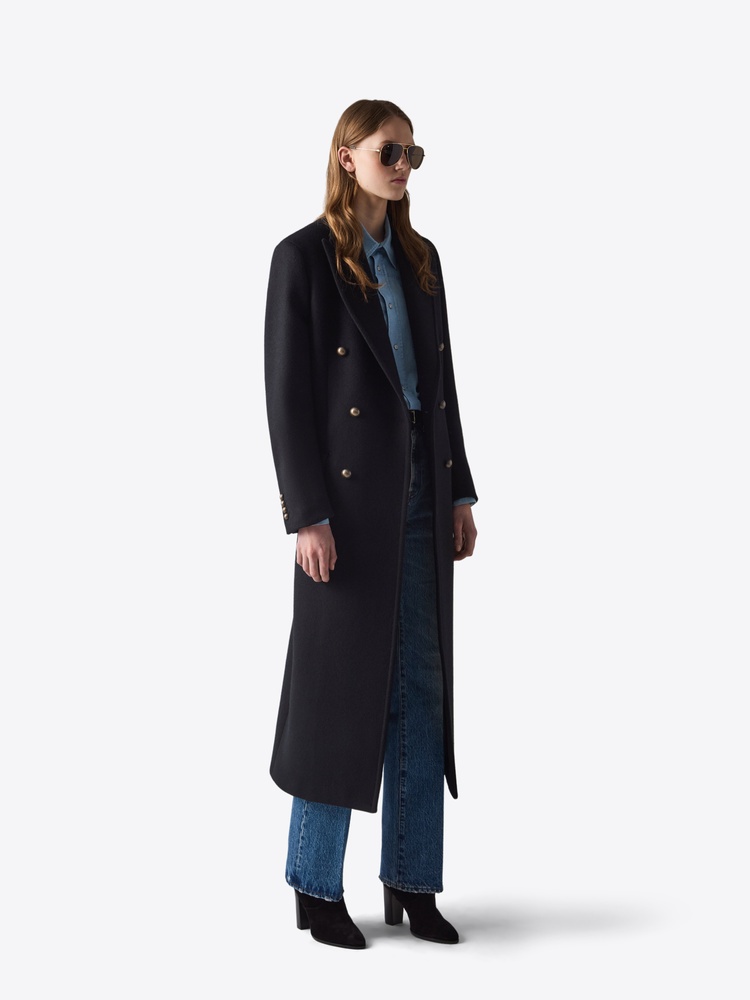 COAT 78 BLACK UNIFORM WOOL - 3