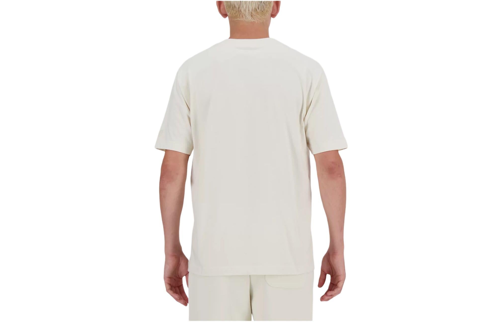New Balance Wordmark Logo T-Shirt 'Linen' MT41559-LIN - 2