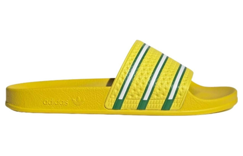 adidas Adilette Slide 'Team Yellow Green' GX9895 2