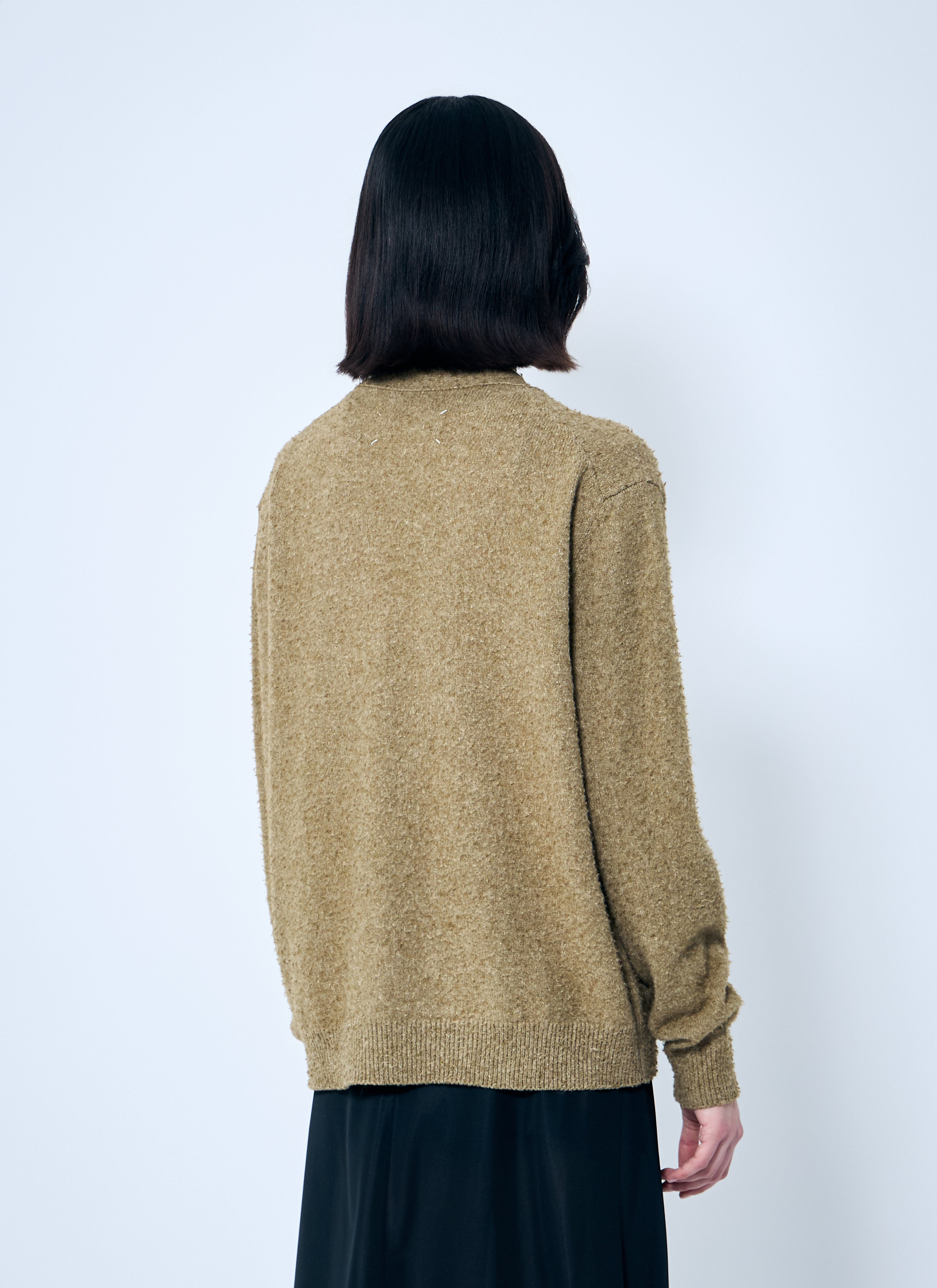Maison Margiela Women Wool-Blend Cardigan - 4