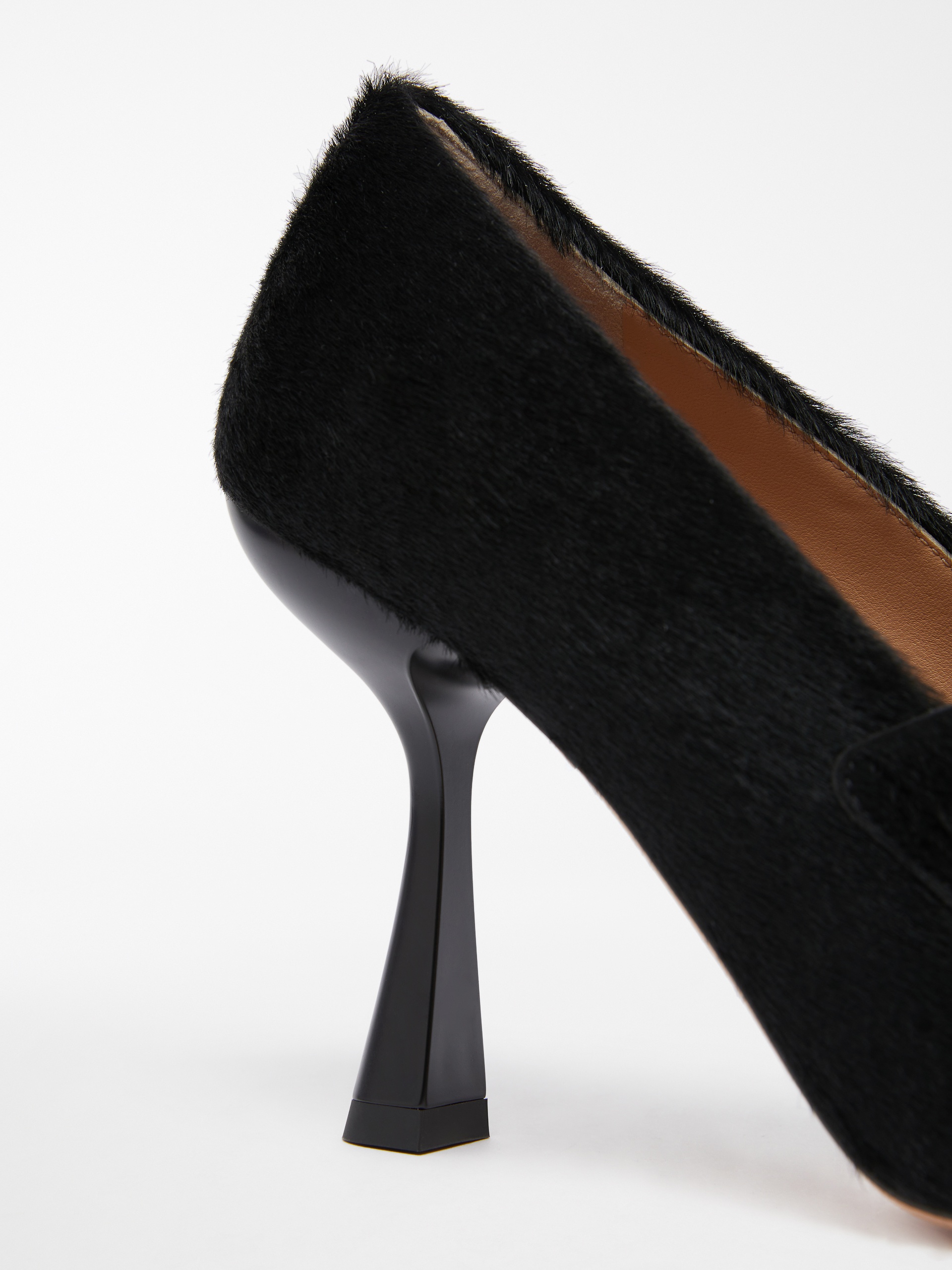 GLIZIA Pony hair court shoes - 4
