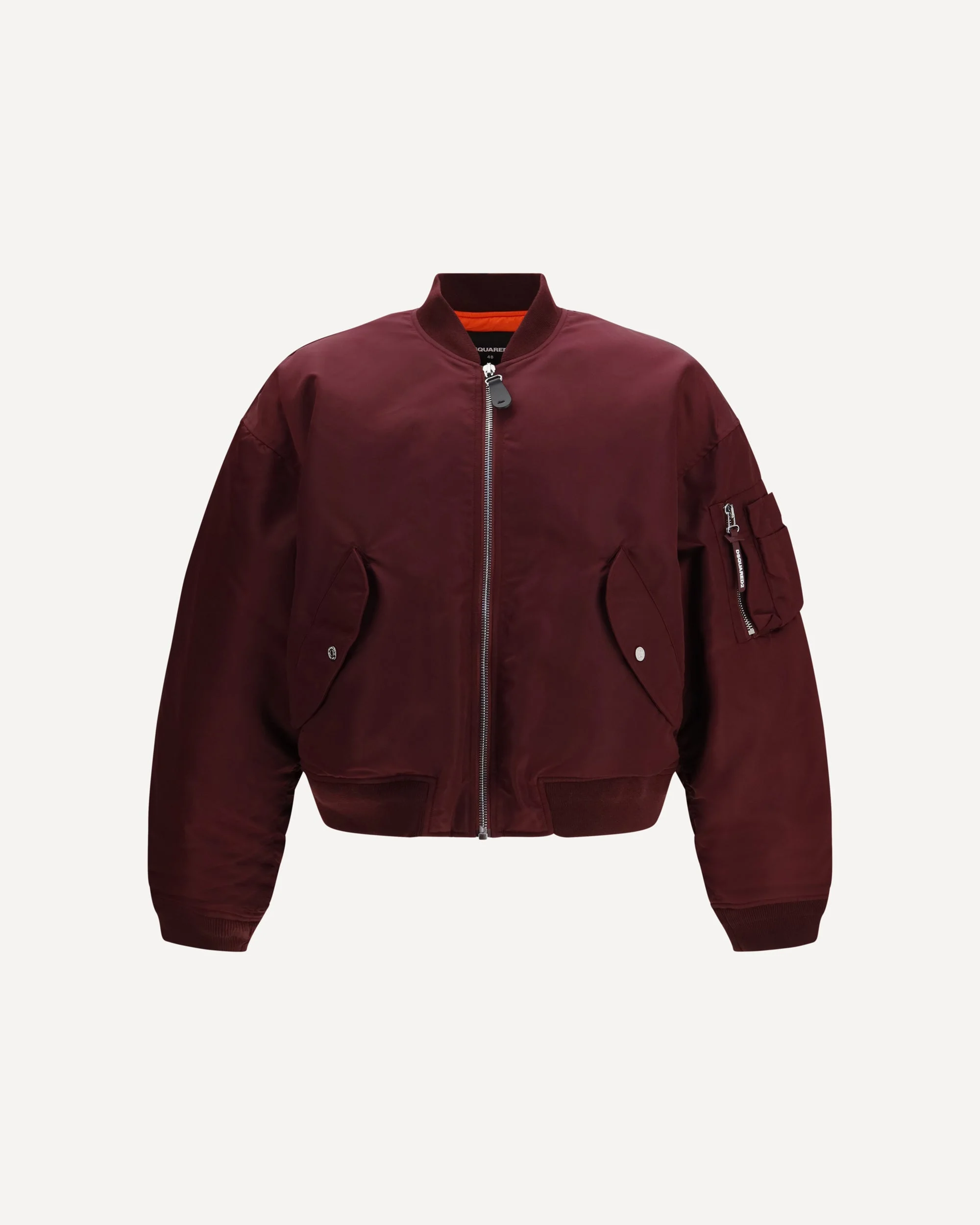 '80s Nylon Bomber Jacket - 1