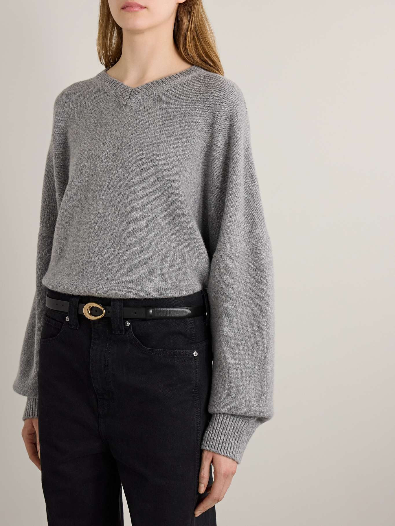 Olivia leather belt Black - 2