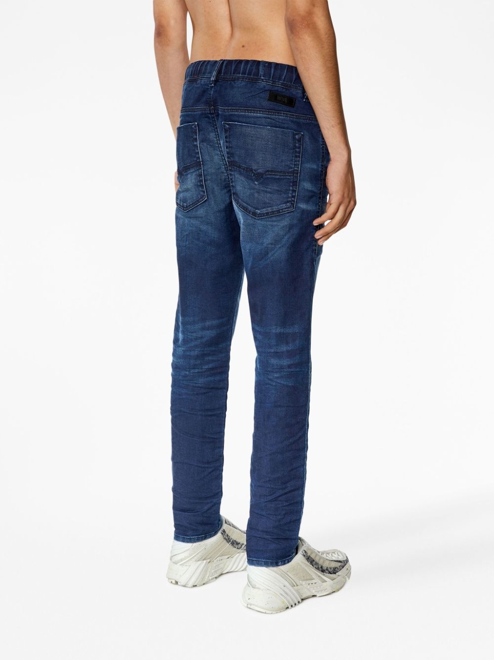 E-Spender mid-rise slim-fit jeans - 4