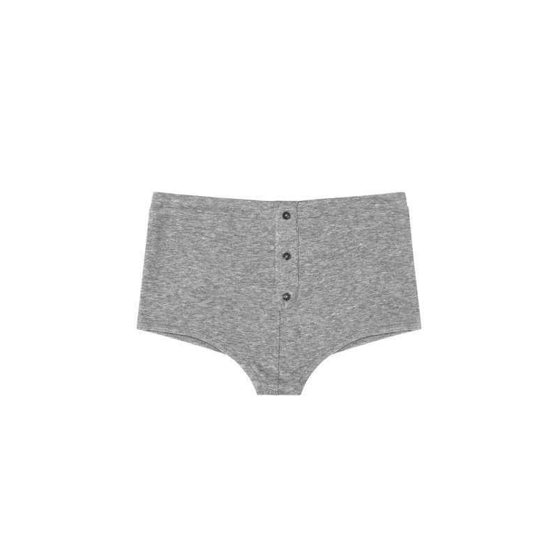 BOOTY SHORTS SILVER GRAIN 1