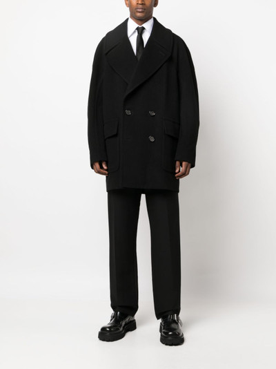Alexander McQueen double-breasted tailored coat outlook