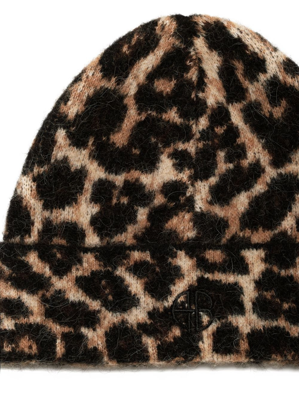Elia leopard-print beanie - 2