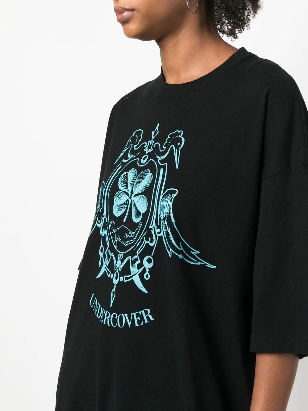 graphic print cotton T-shirt - 5