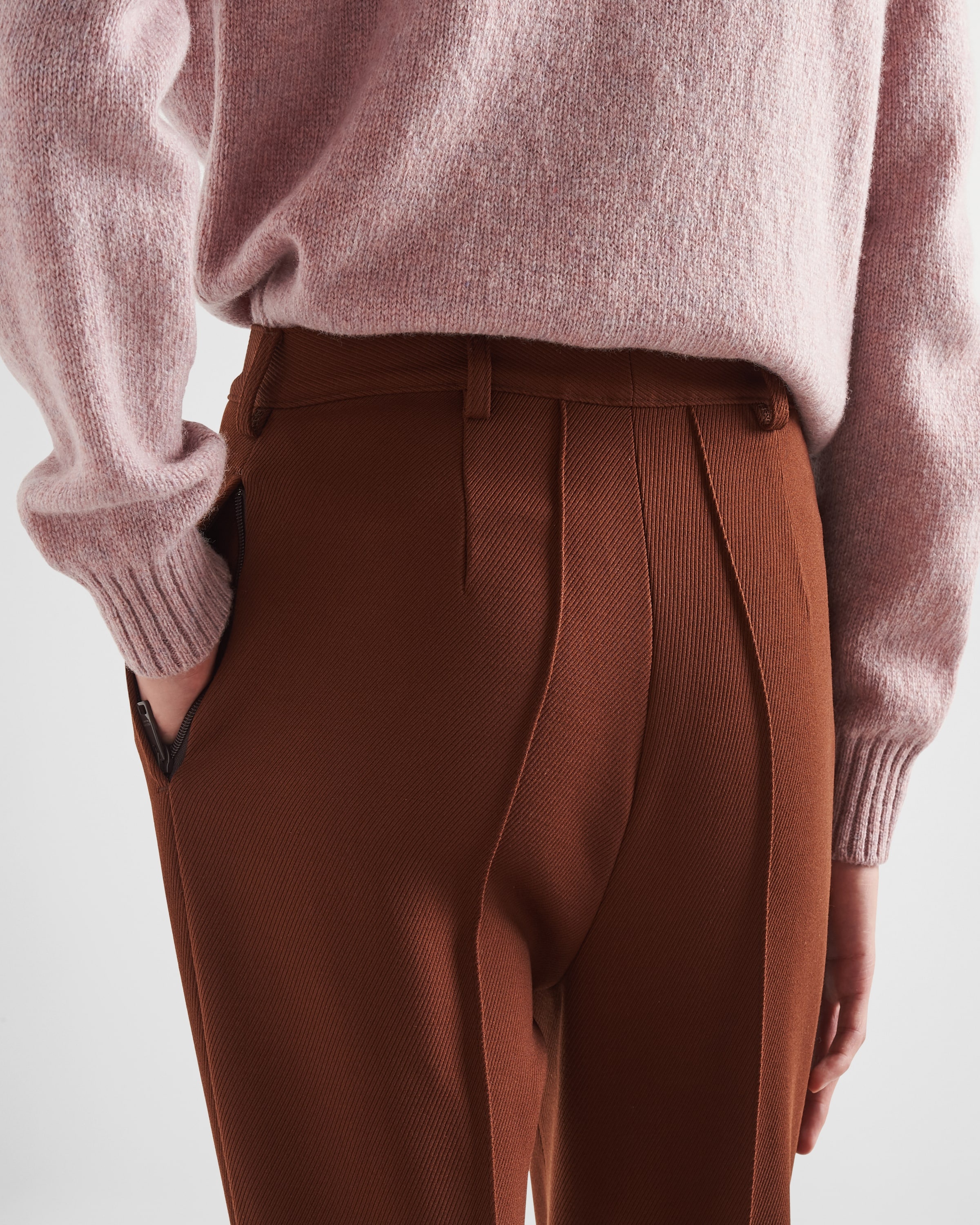Stretch natté pants - 4