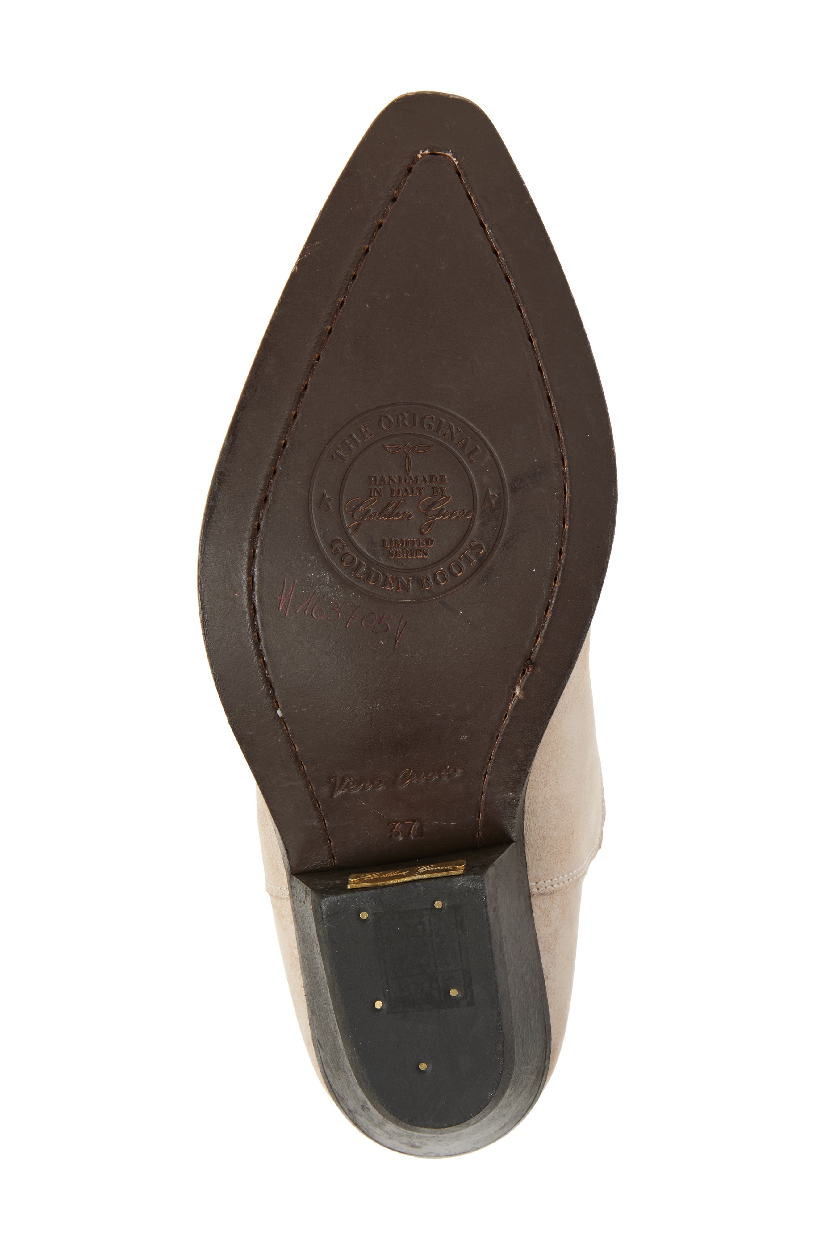 Golden Goose Wish Star Short Western Boot in Butter at Nordstrom - 6