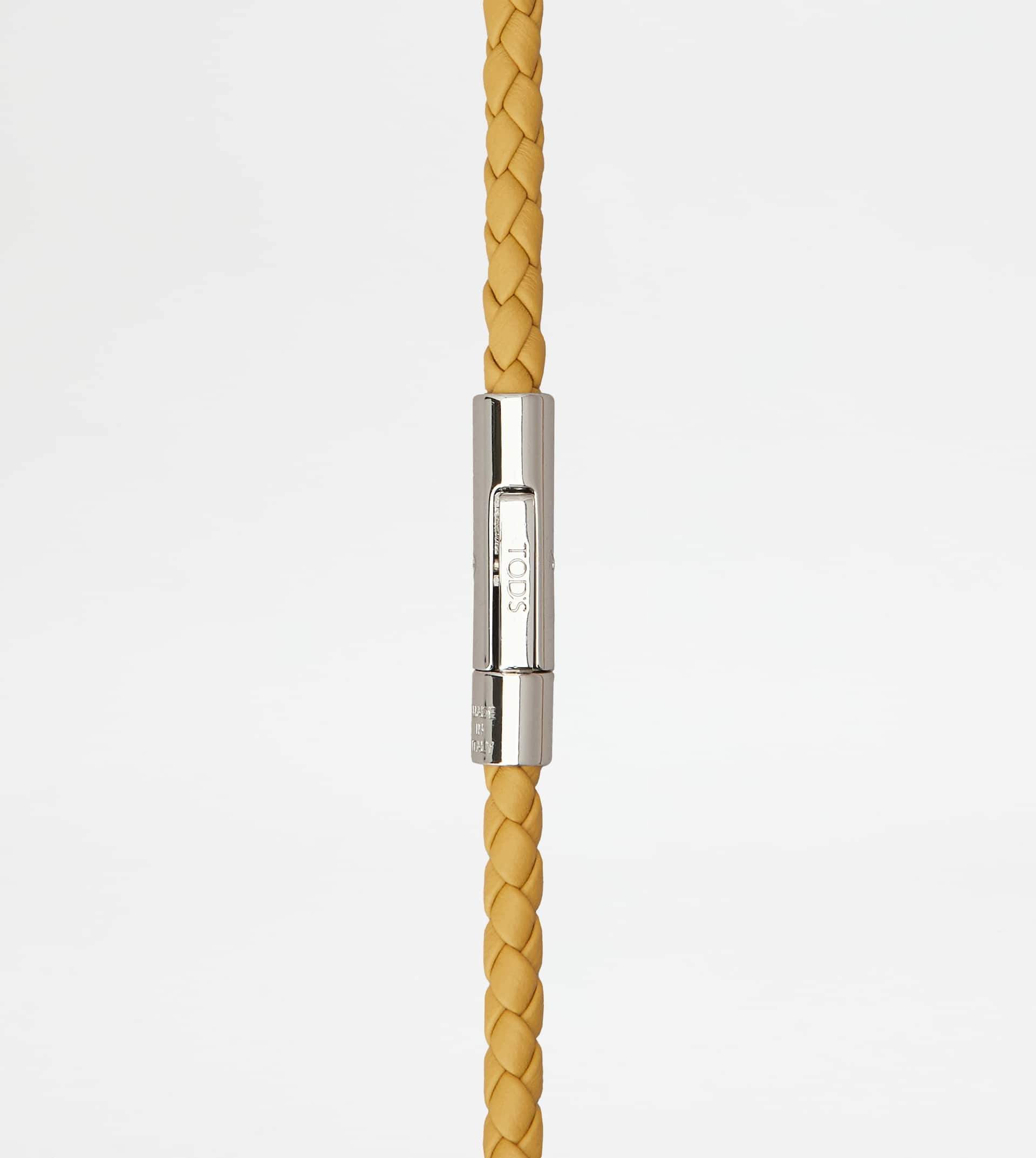 MYCOLORS BRACELET IN LEATHER - YELLOW - 2