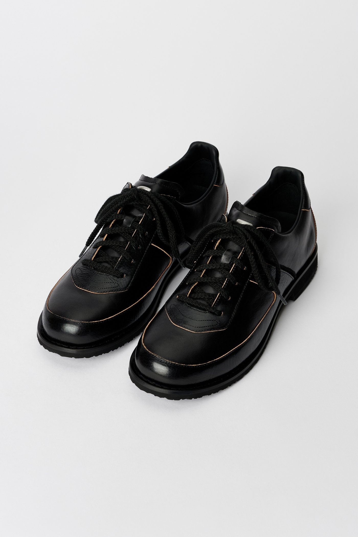 Ten Pin Shoe Black Strike Leather - 7