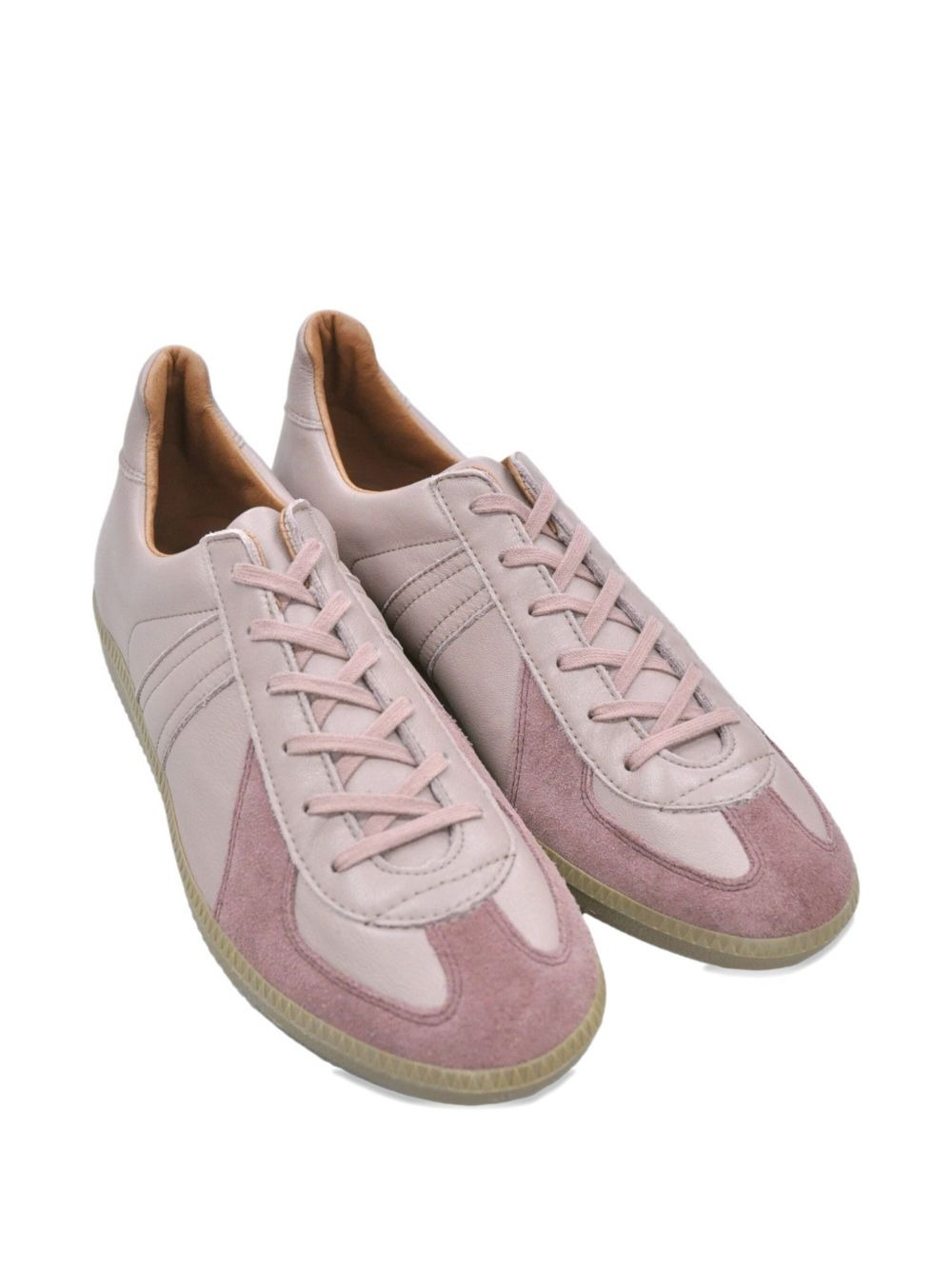 German Military suede panelled low-top sneakers - 2