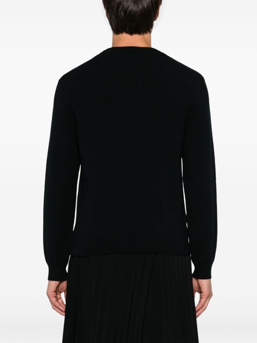 Crescent Moon embroidered sweater - 4