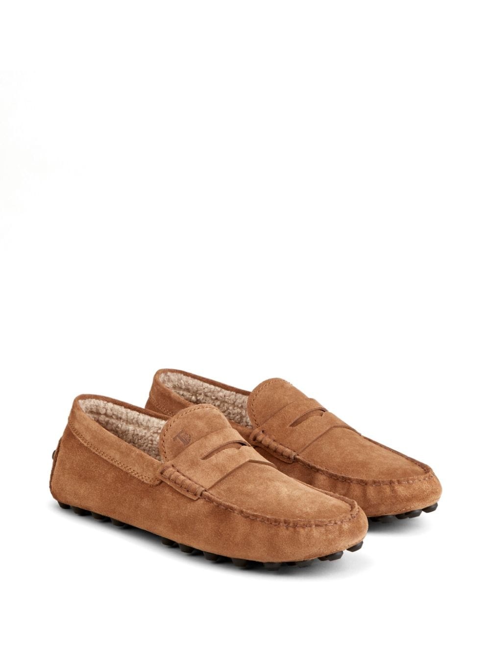 Macro 52K Gommino shearling loafers - 2