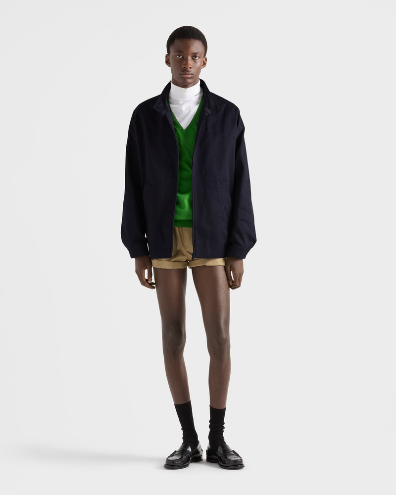 Prada Cotton blouson jacket outlook
