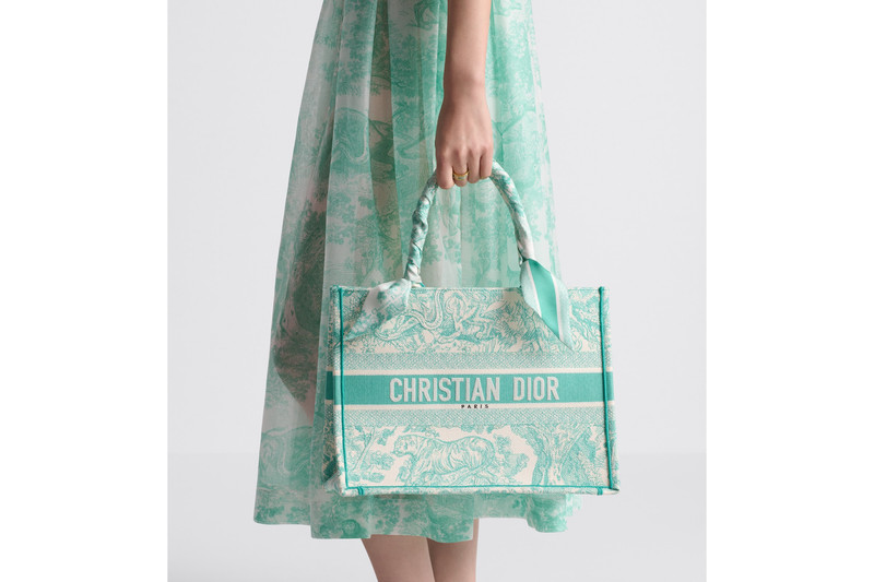 Dior Dioriviera Toile de Jouy Sauvage Mitzah Scarf outlook