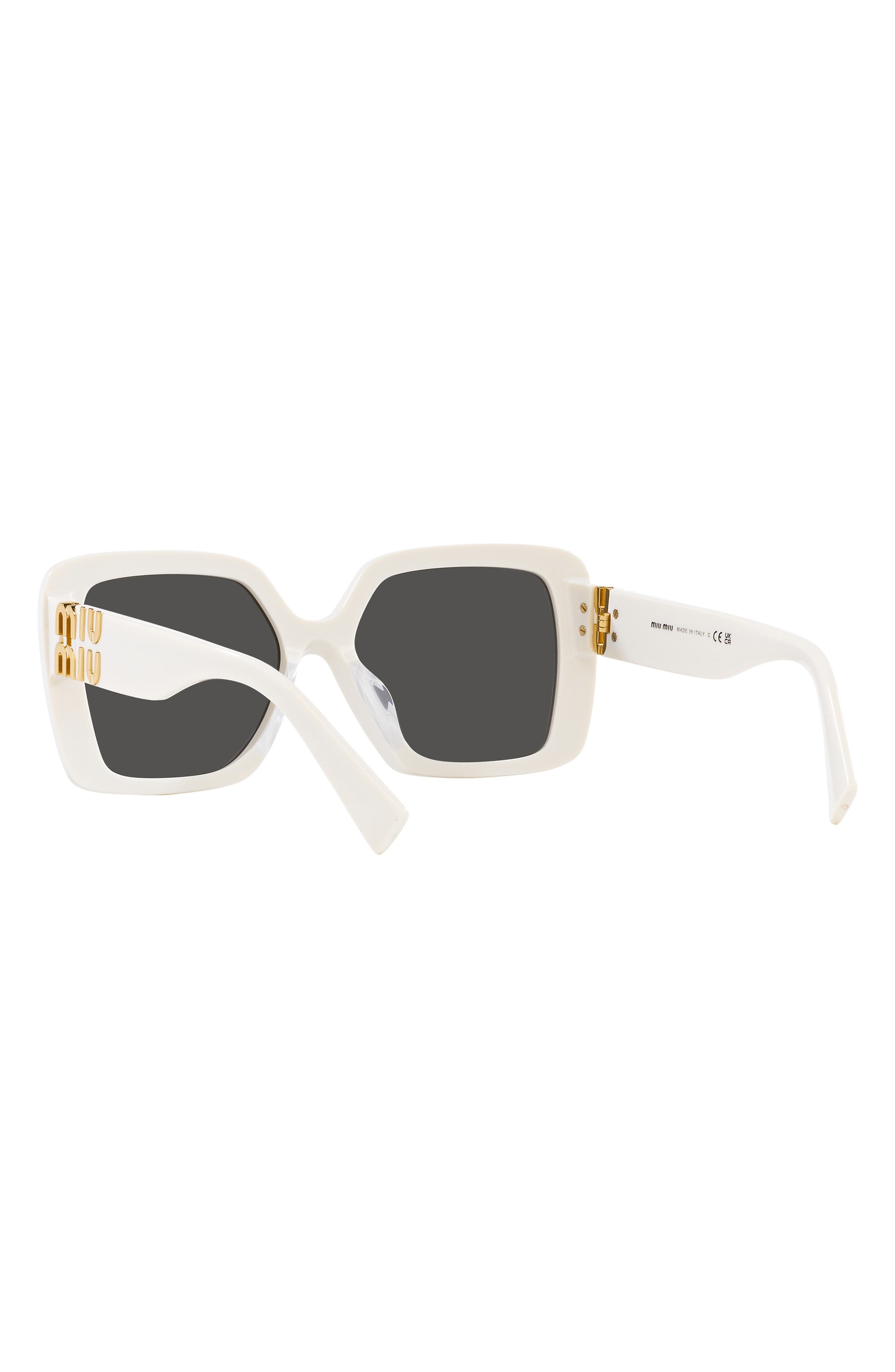 56mm Square Sunglasses - 3