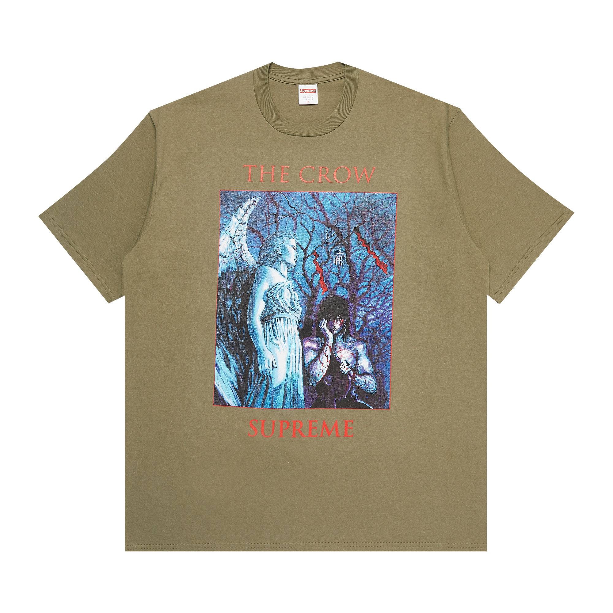 Supreme x The Crow Tee 'Light Olive' - 1