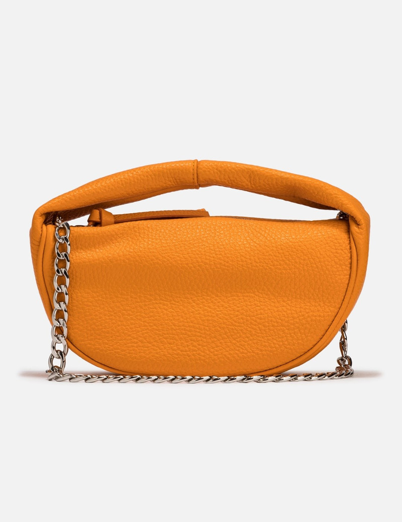 BABY CUSH FLAT GRAIN LEATHER HANDBAG 1