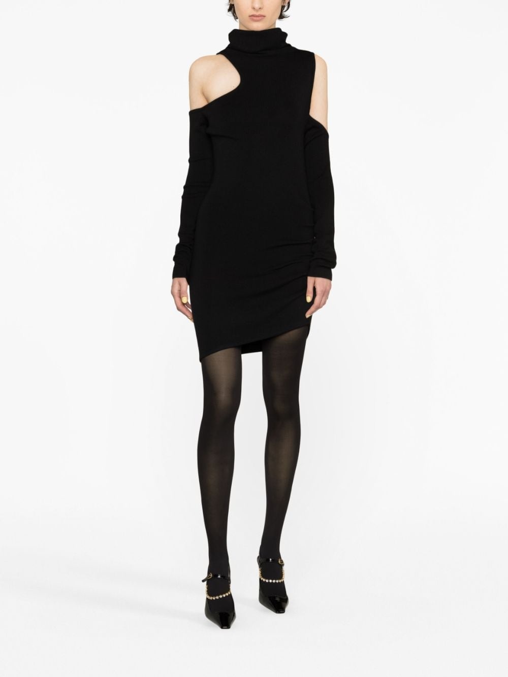 Piana cut-out merino minidress - 2