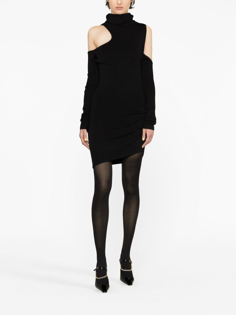 GAUGE81 Piana cut-out merino minidress outlook