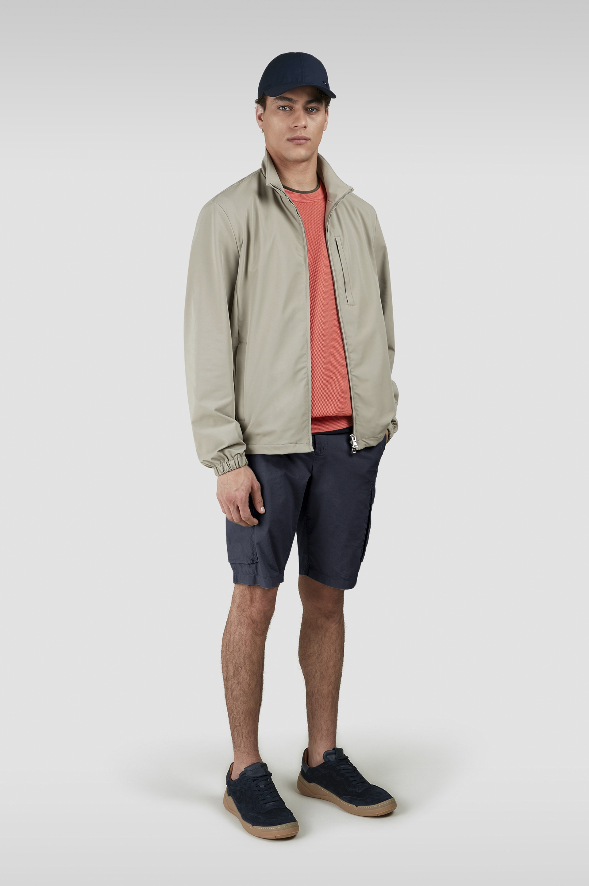 CARGO BERMUDA IN ULTRALIGHT POPLIN COTTON - 2