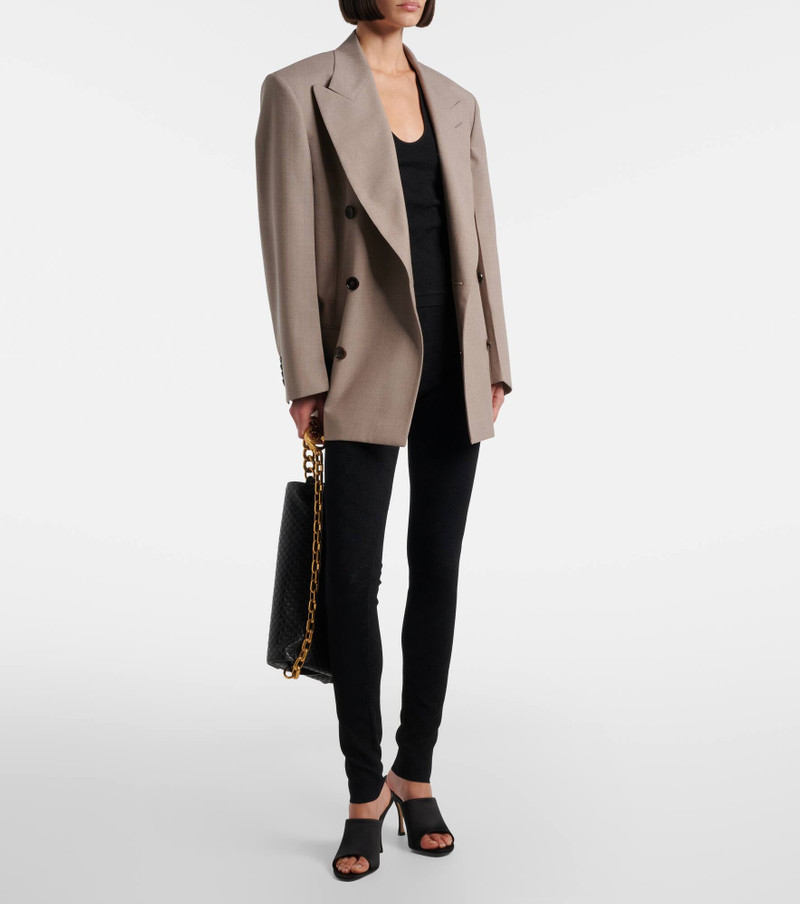 GUCCI GG cotton-blend jacquard tank top outlook