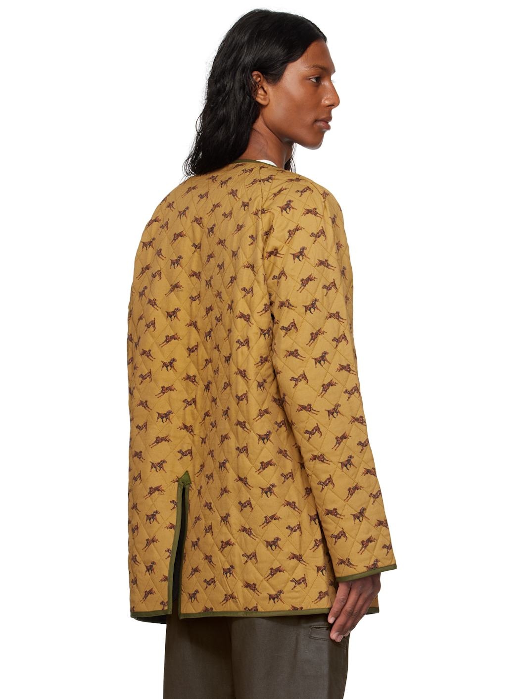 Tan Crittendon Liner Reversible Coat - 3