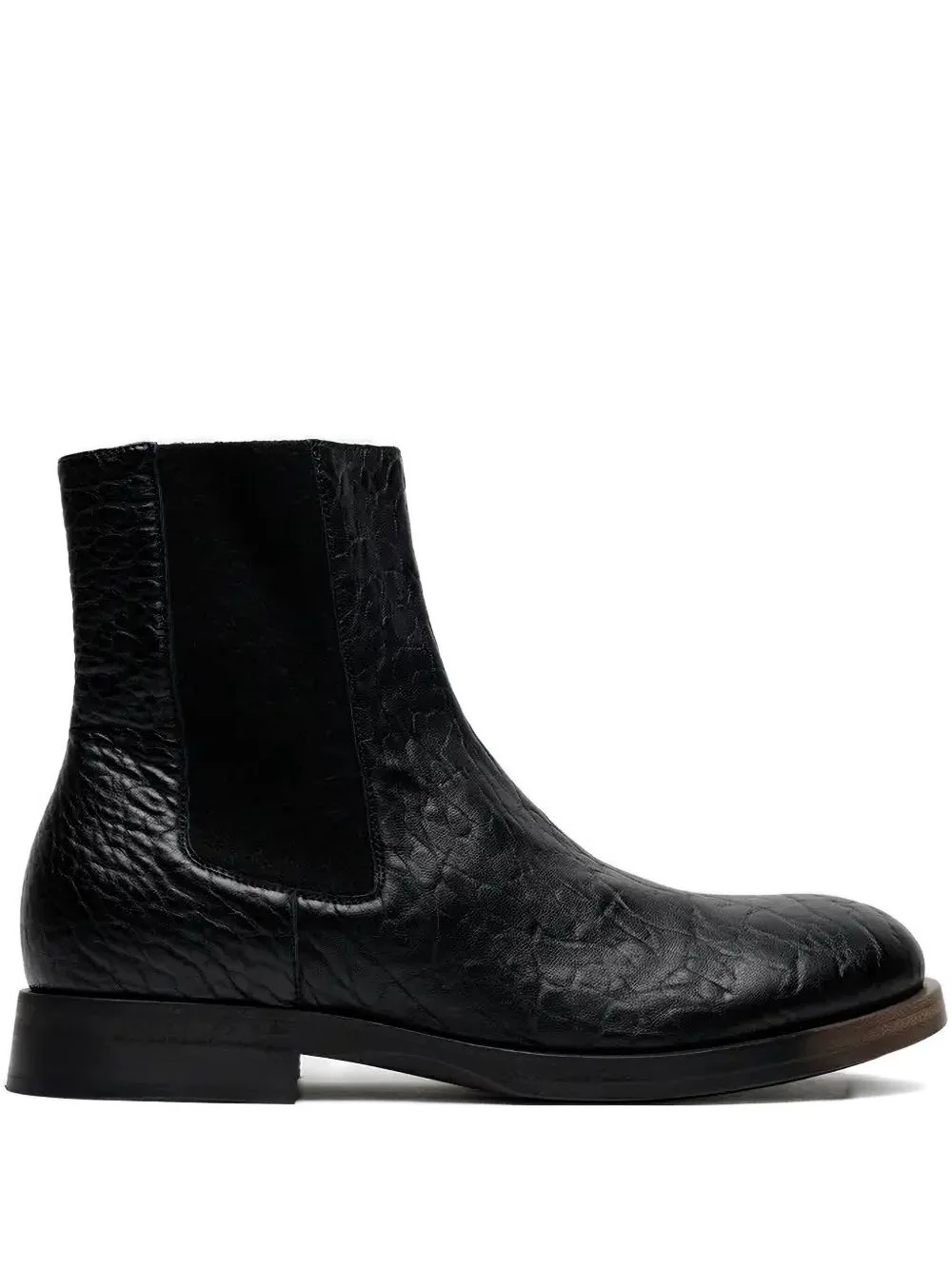 textured chelsea boots - 1