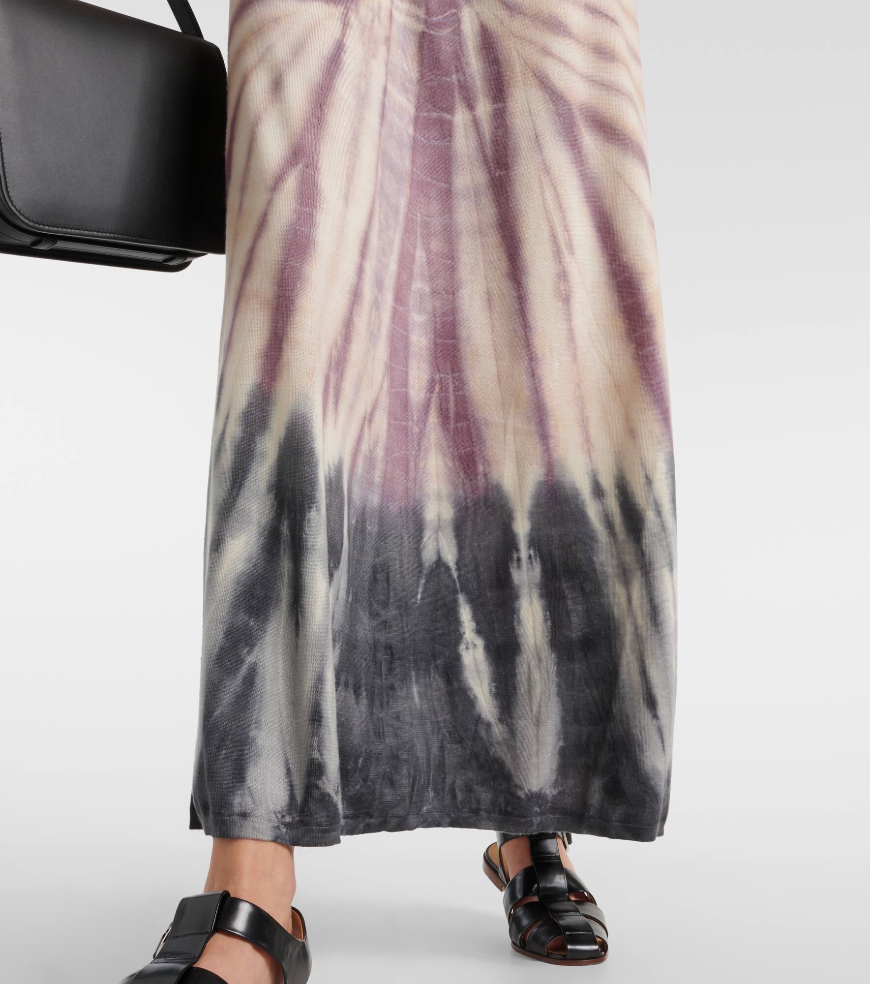 Beca tie-dye cashmere and silk maxi dress - 5