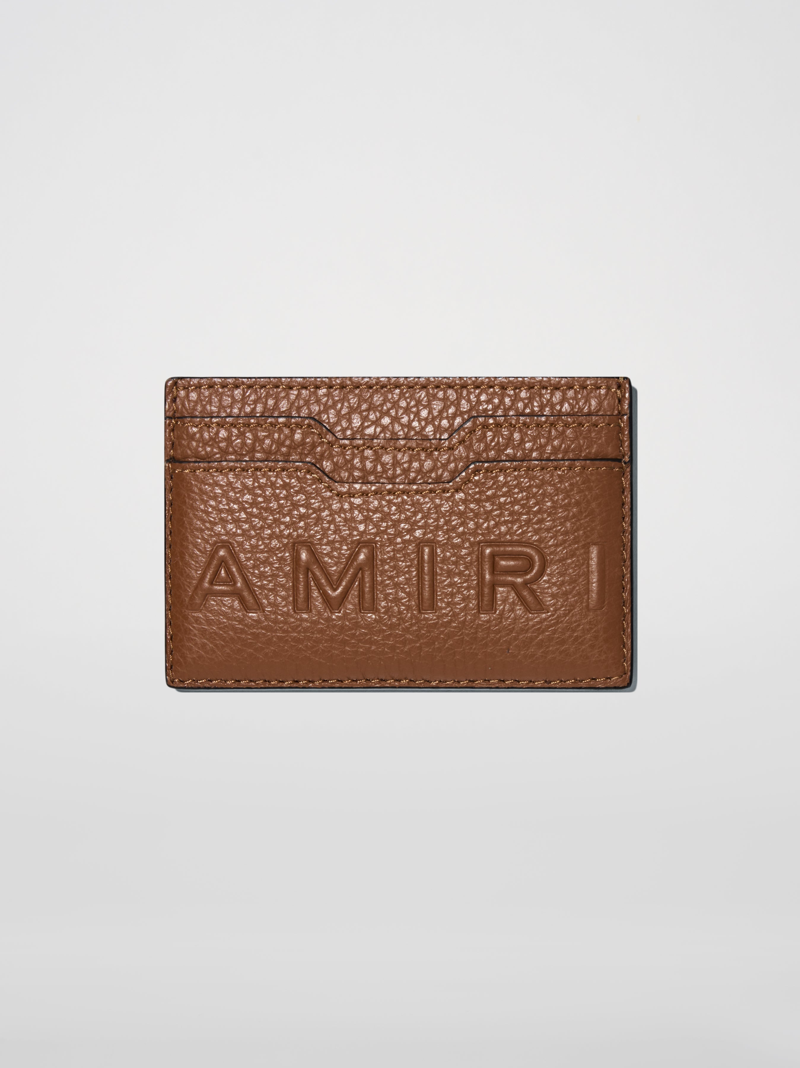 PEBBLED LOGO CARD HOLDER - 1