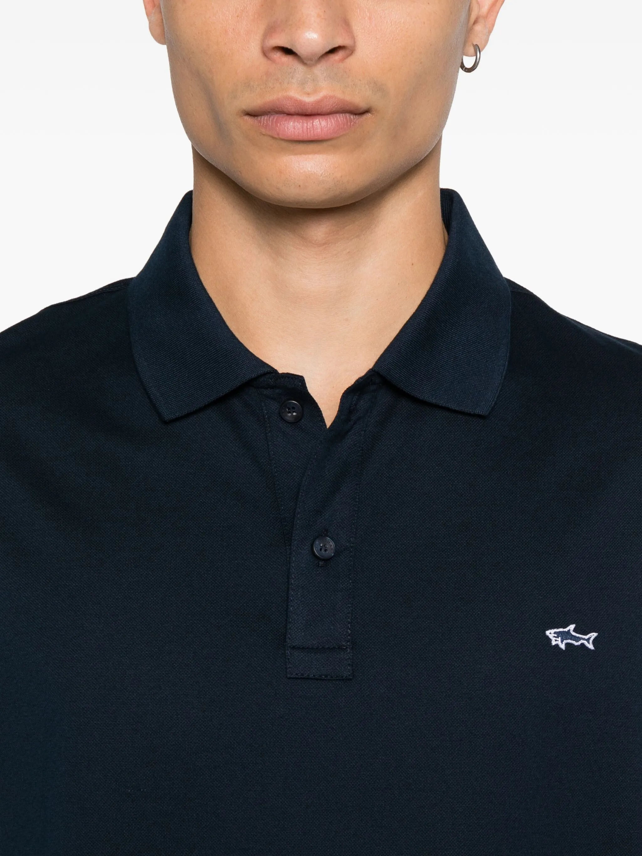 Paul & Shark Embroidered Logo Polo Shirt - 3