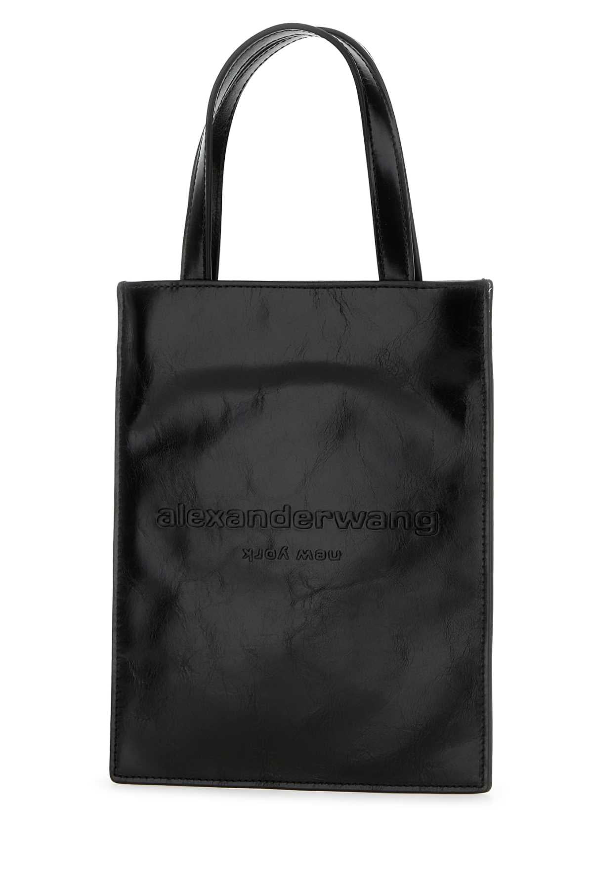 Alexander Wang Women Black Leather Small Pinch Handbag - 2