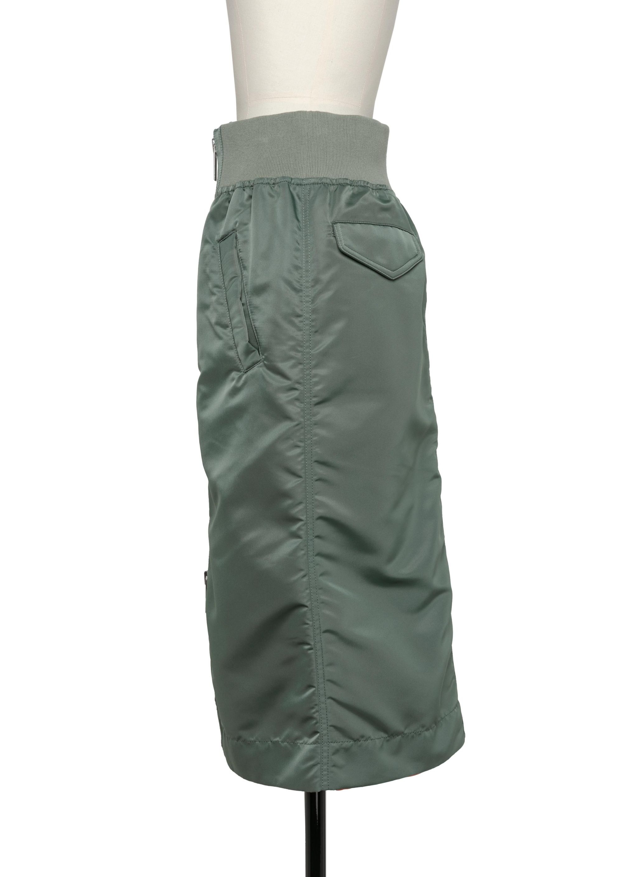 Nylon Twill Skirt - 3