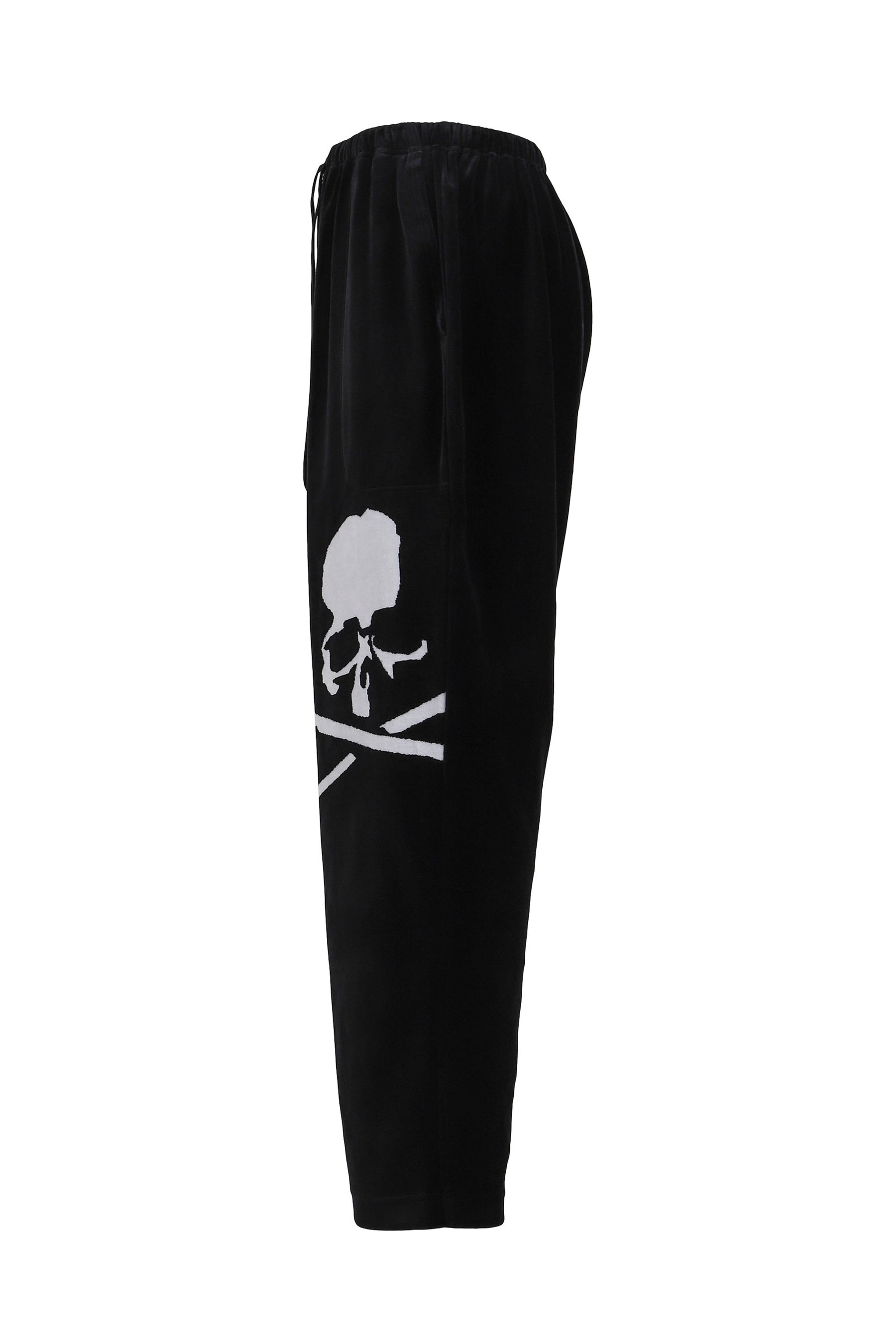 VELOUR PANTS / BLK - 3