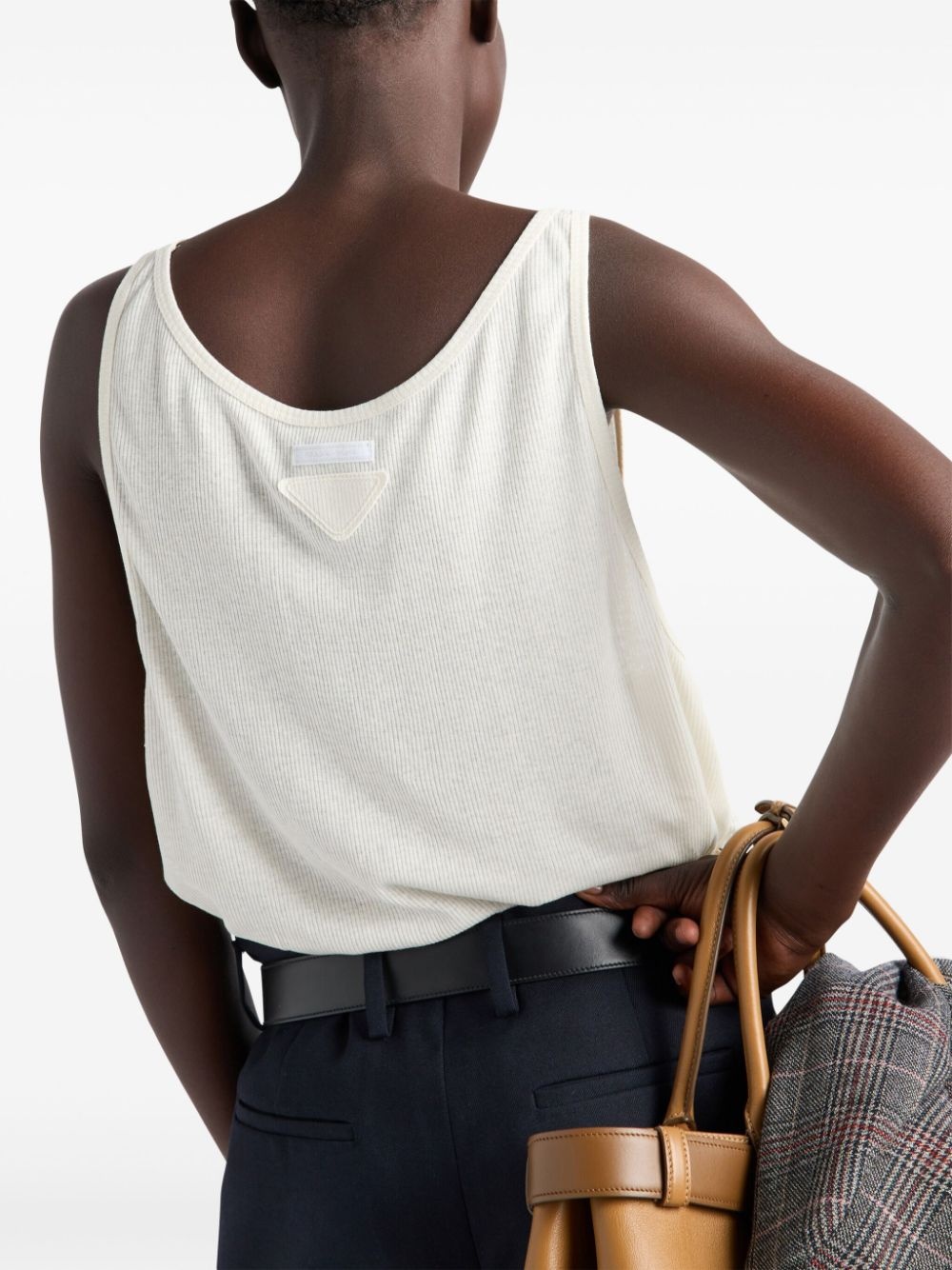 ribbed knit tank top - 4