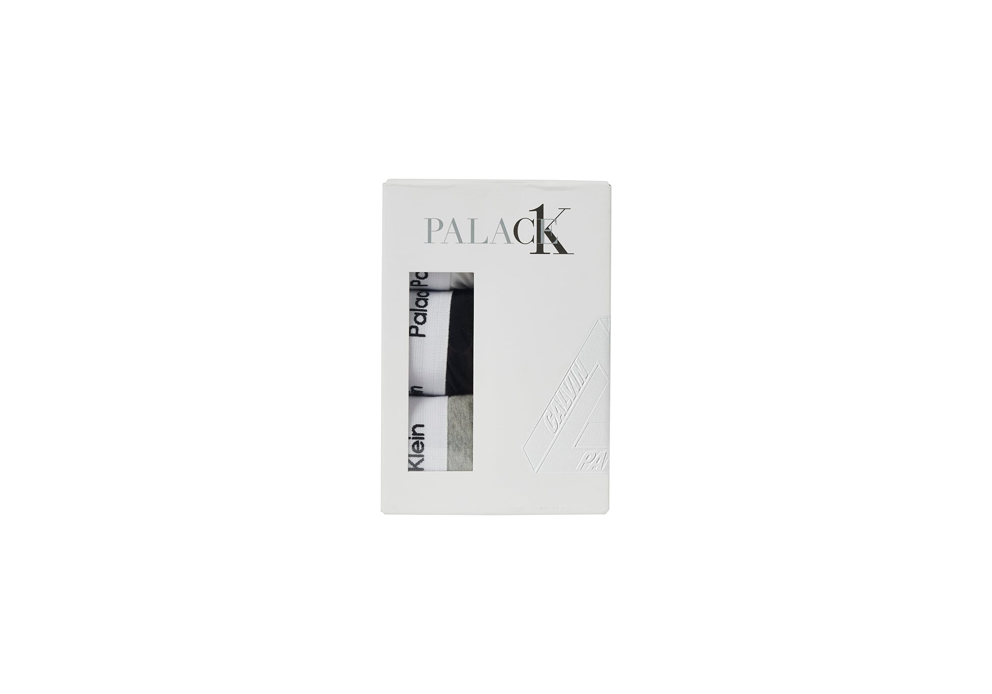 CK1 PALACE TRUNKS 3PK CLASSIC WHITE / LIGHT GREY HEATHER / BLACK - 2