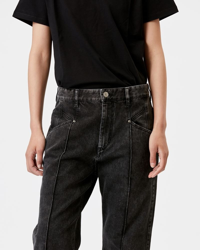 NADEGE STRAIGHT-CUT JEANS 3