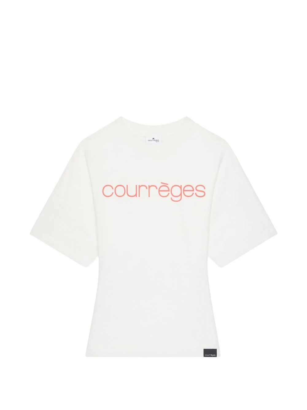 printed waisted T-shirt - 1