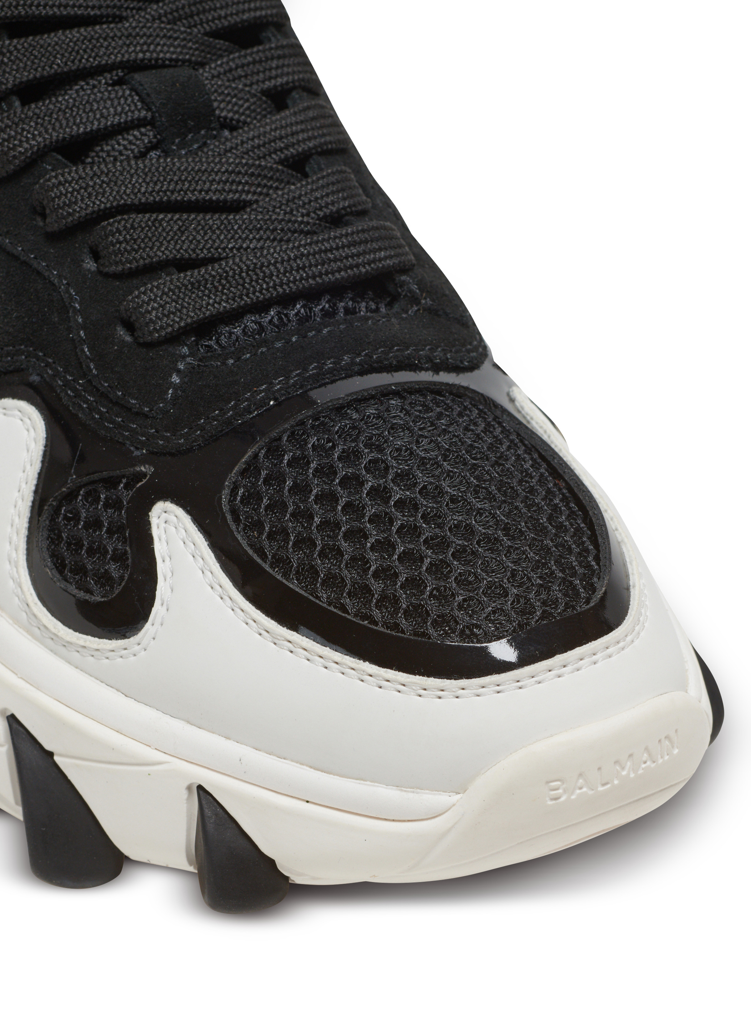 B-East trainers in leather, suede and mesh - 6