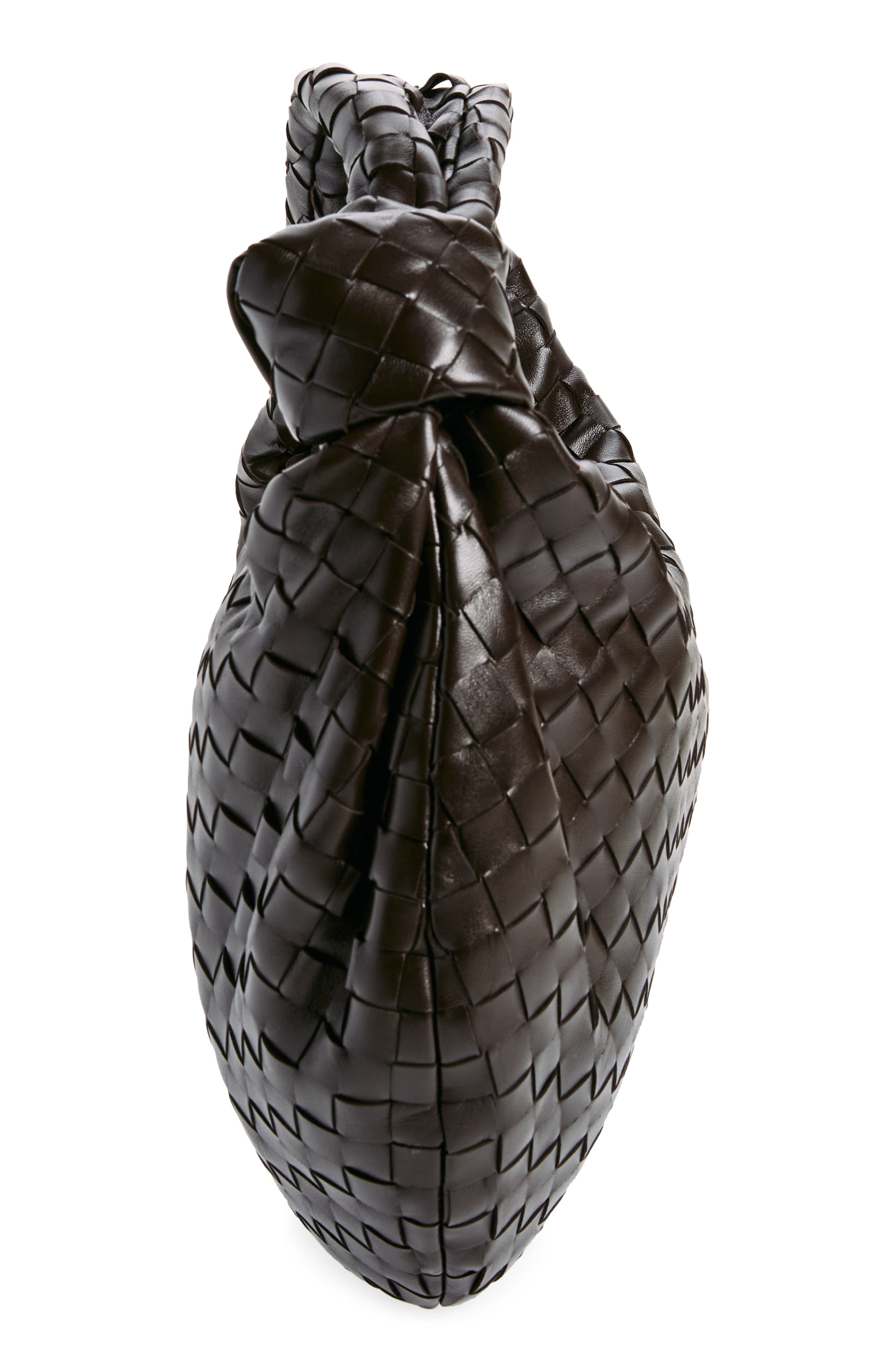Bottega Veneta Jodie Leather Hobo Bag in 2132 Fondant-Gold at Nordstrom - 6