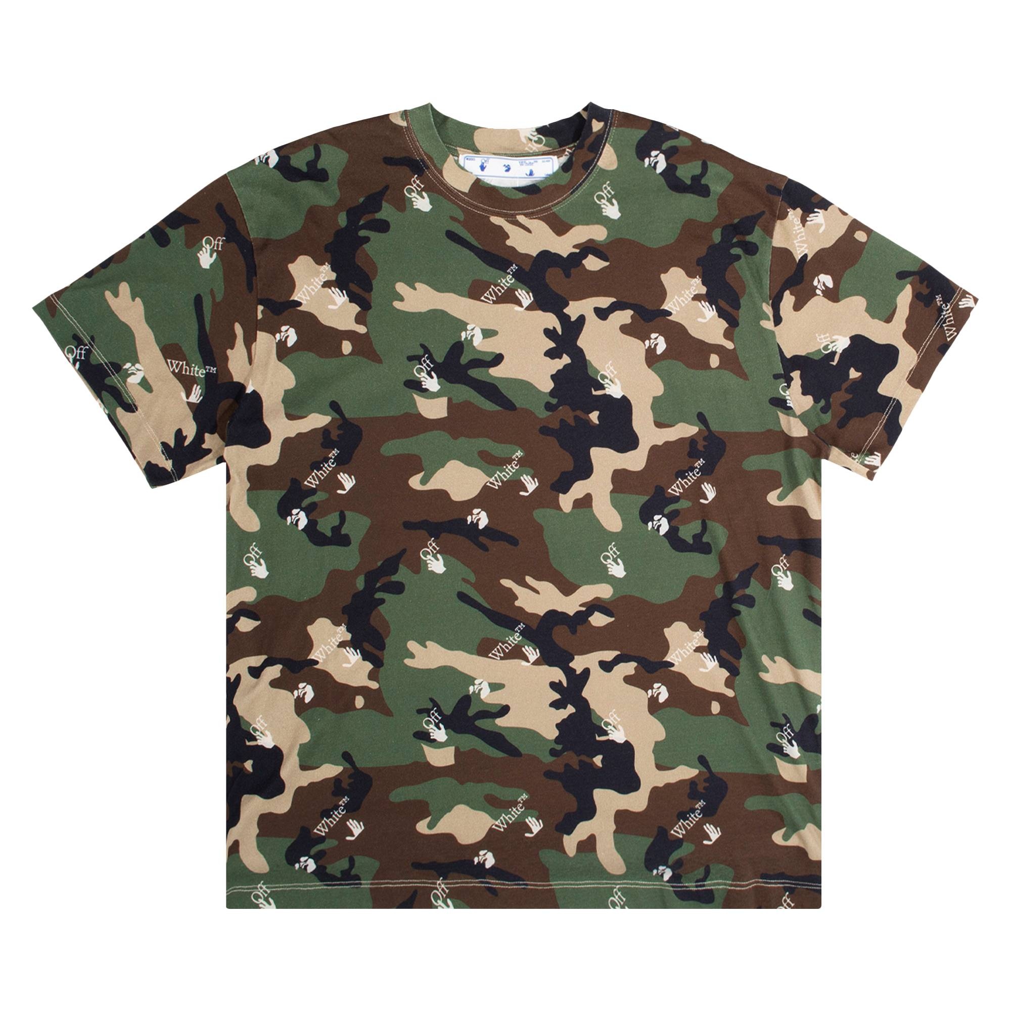 Off-White Camo Over Tee 'Camo' - 1