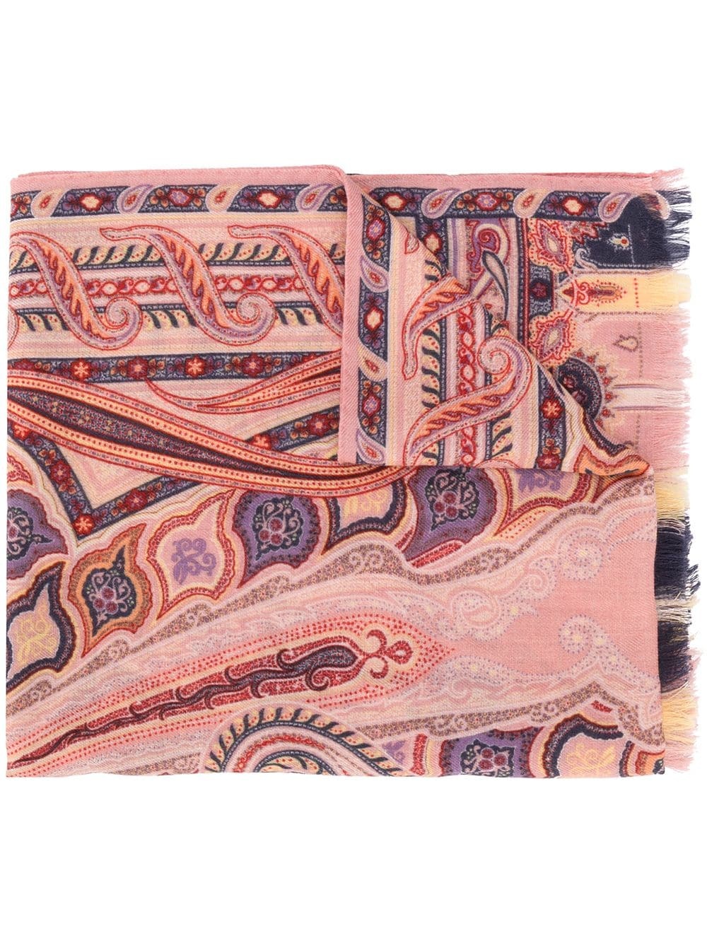 Chal Calcutta paisley-print scarf  - 1