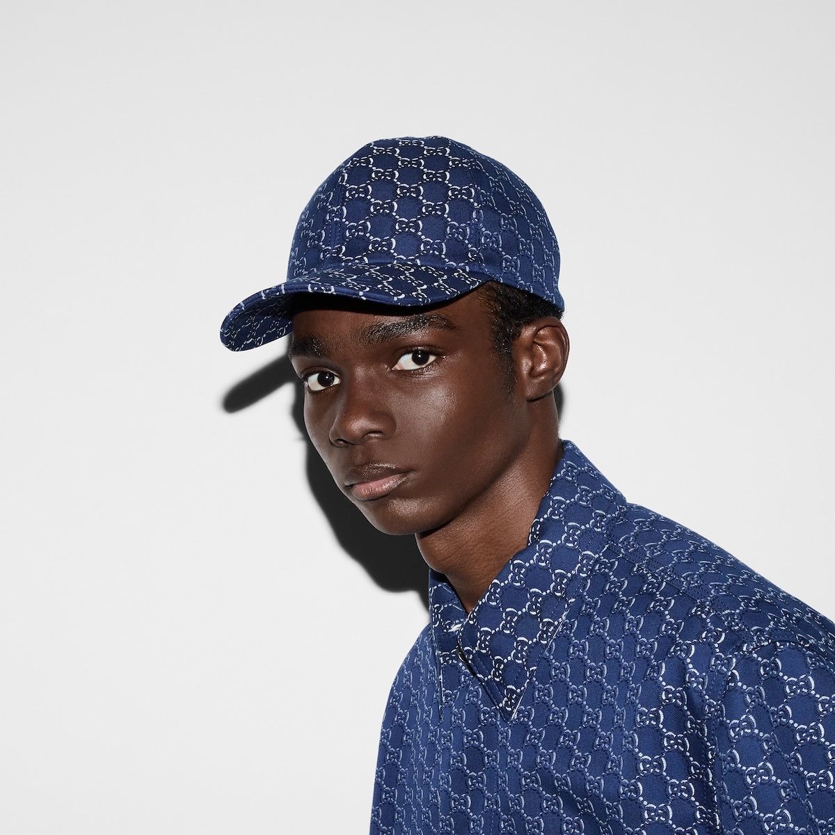 Baseball hat with GG Shadow - 3