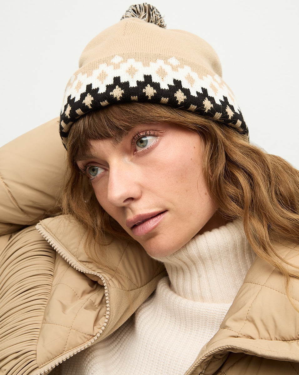 FAIRBANKS KNIT BEANIE - 1