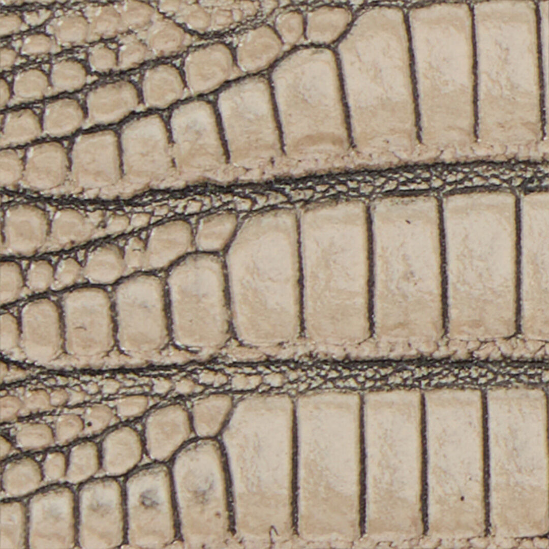 Ivory Belt With Cobra Print And Snake Buckle - 3