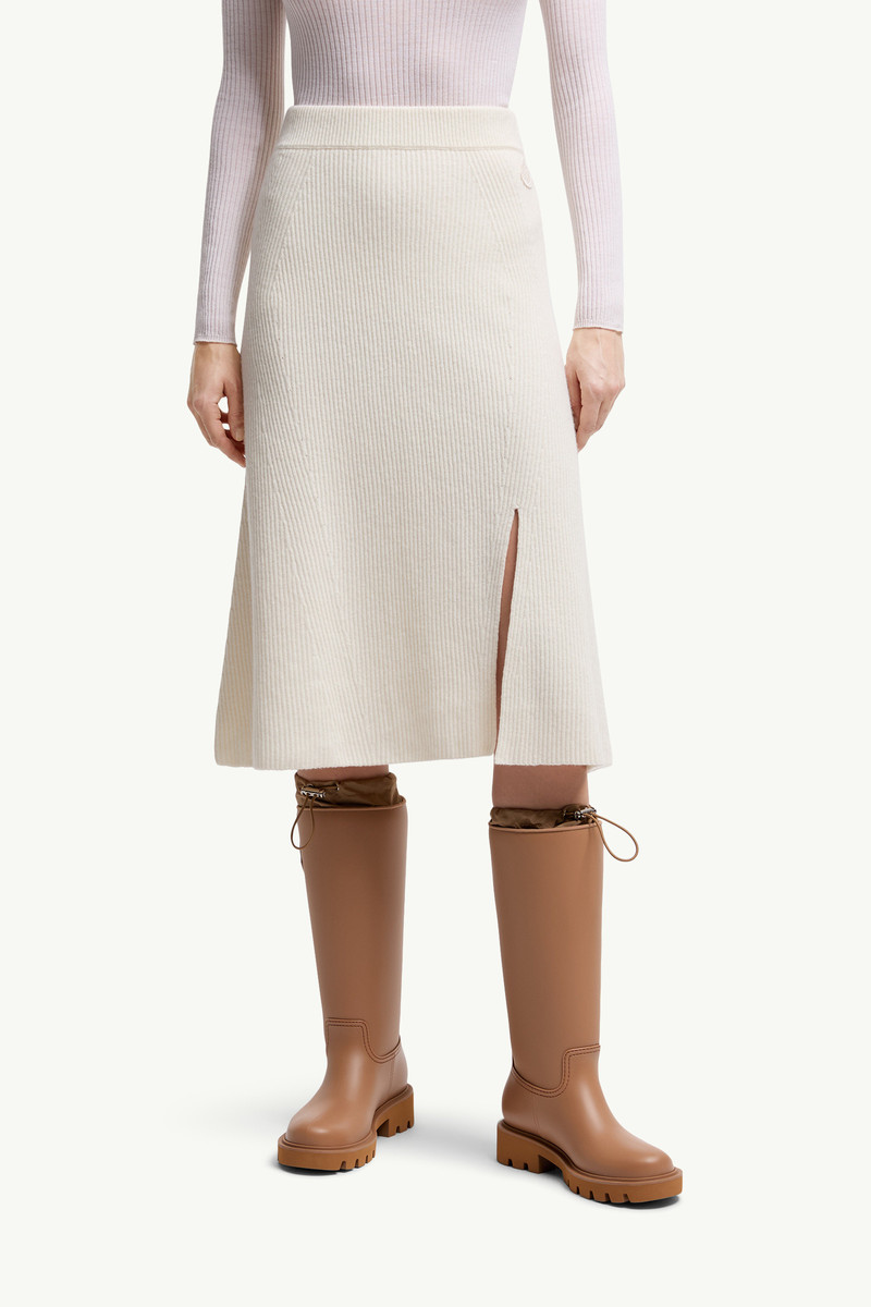 Wool & Cashmere Midi Skirt 3